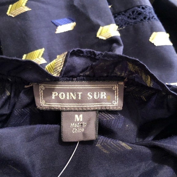 🆕 J. Crew Point Sur Ruffle Neck Popover Top - Picture 6 of 9